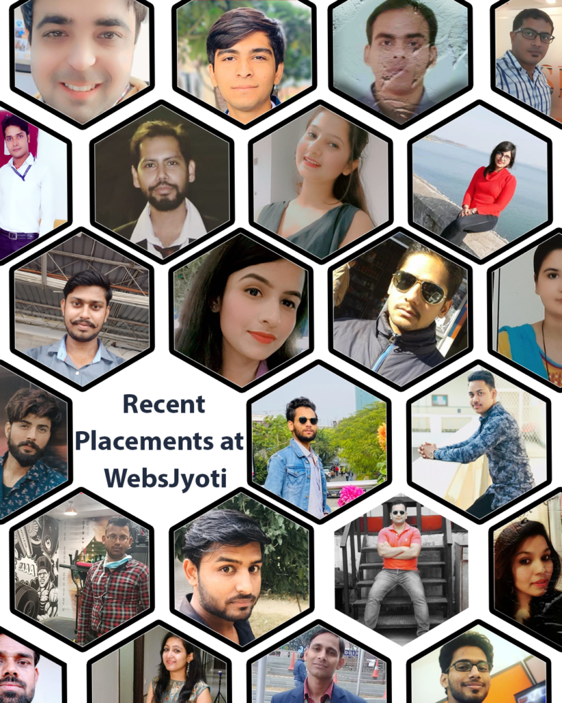 Students placed by Websjyoti