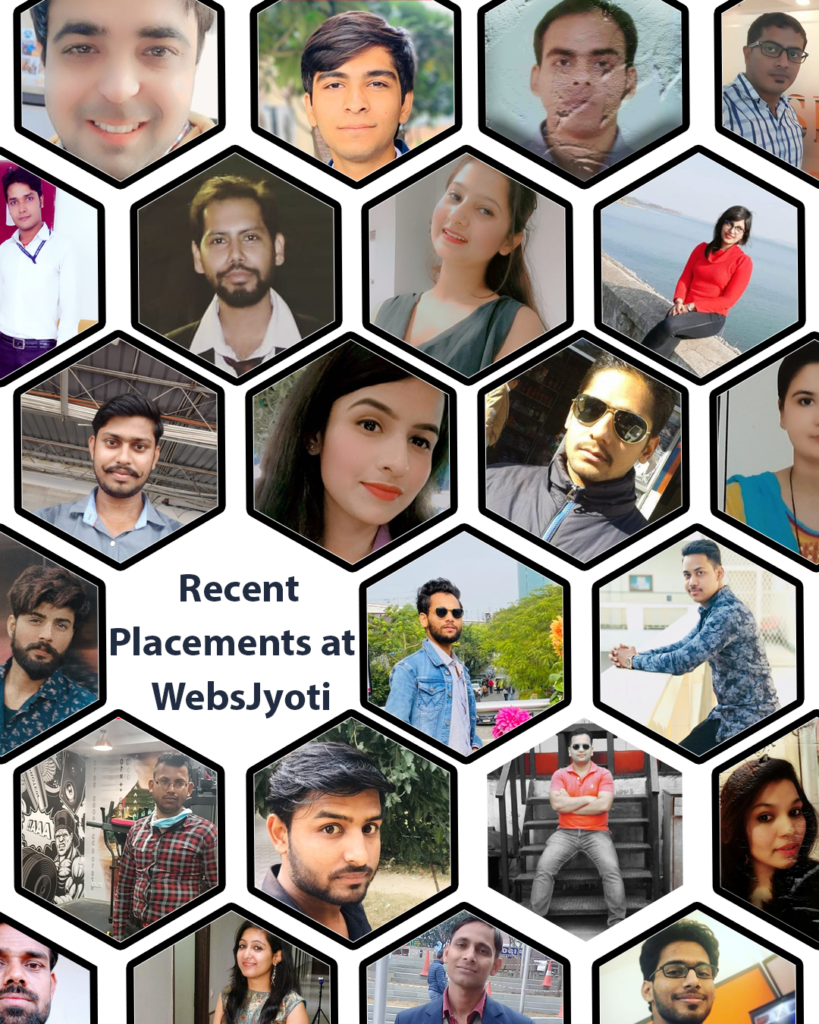 Students placed by webs jyoti